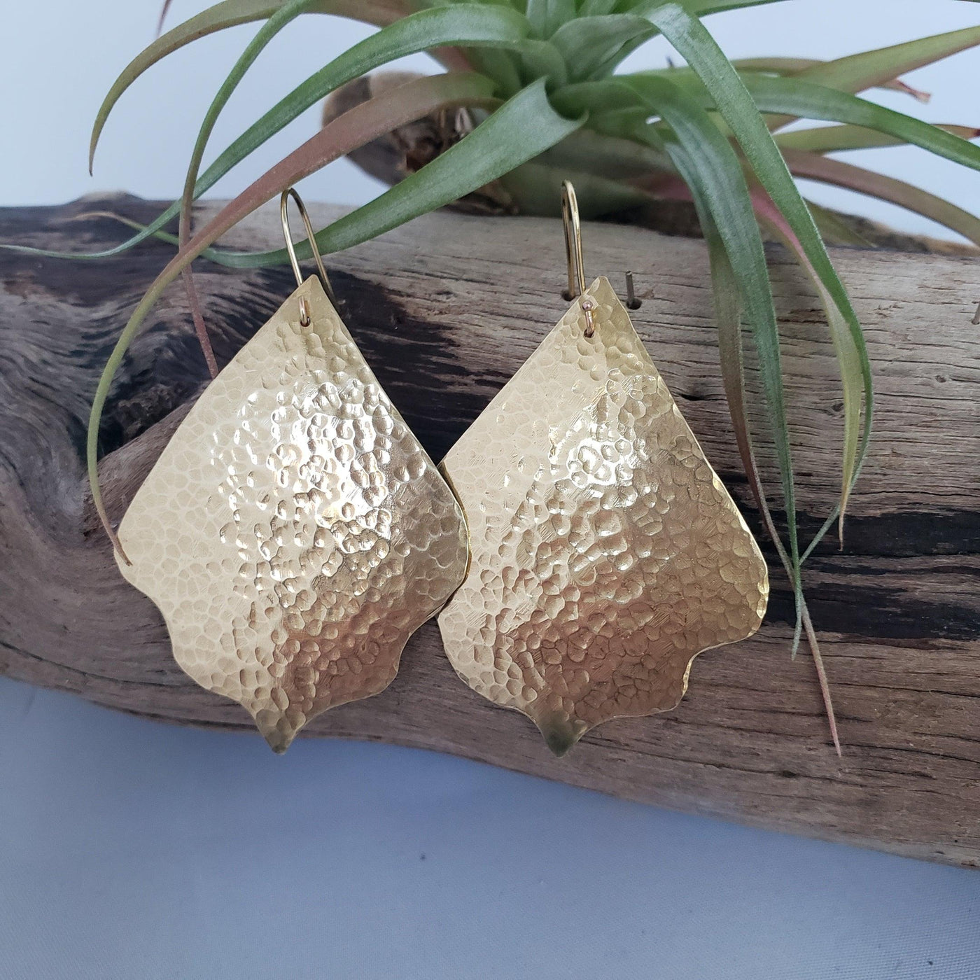 Hammered Moroccan style earrings