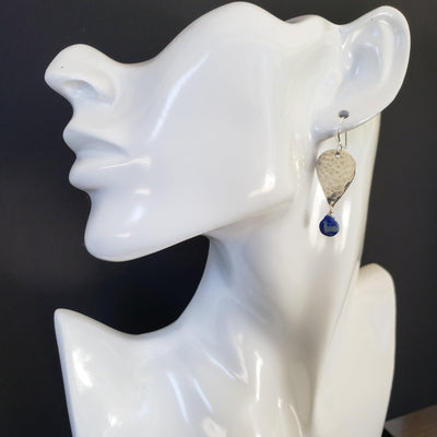Sodalite tear drop earrings