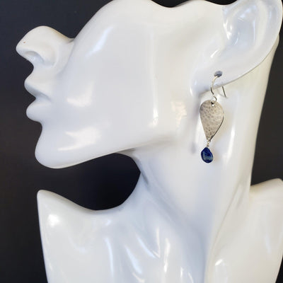 Sodalite tear drop earrings