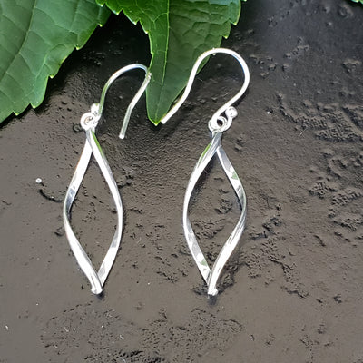Sterling silver twist