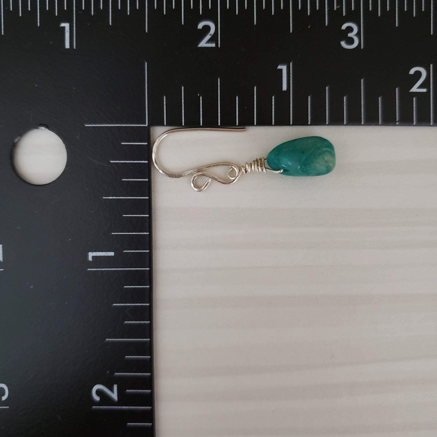 Peruvian Opal and silver Earrings - LB Designs