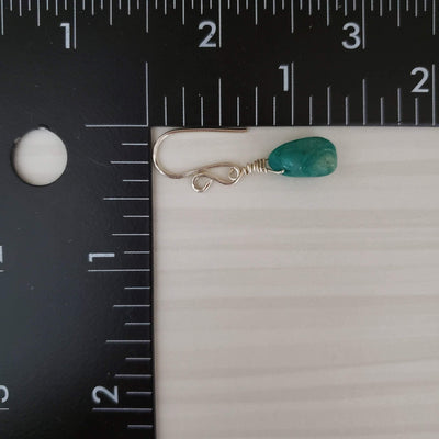 Peruvian Opal and silver Earrings - LB Designs
