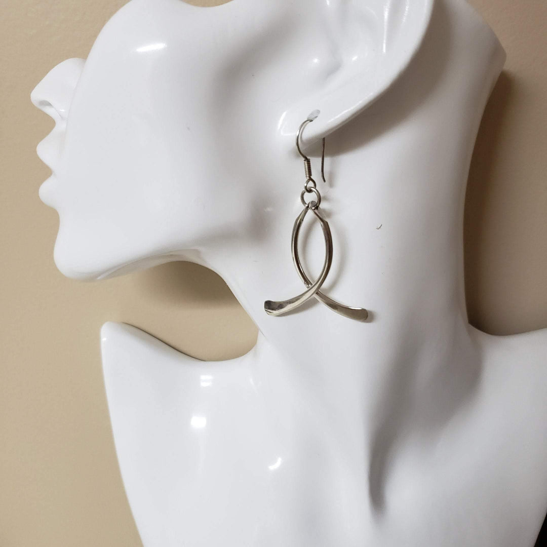 Minimalist Silver Earrings - LB Designs